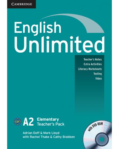 English Unlimited Elementary Teacher's Pack (Teacher's Book with DVD-ROM) - 1