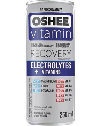 Енергийна напитка с електролити и витамини, 250 ml, Oshee - 1
