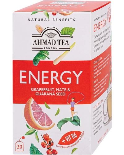 Energy Билков чай, 20 пакетчета, Ahmad Tea - 1