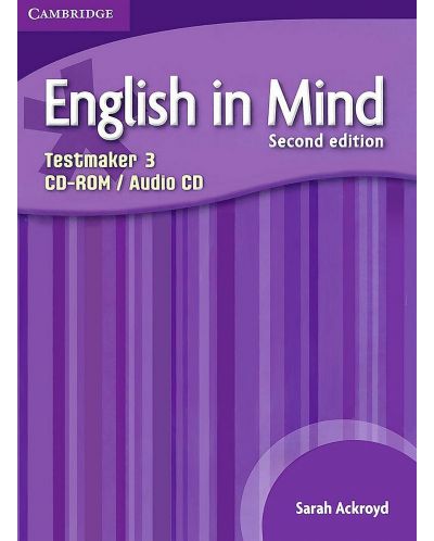 English in Mind Level 3 Testmaker CD-ROM and Audio CD / Английски език - ниво 3: CD с тестове + аудио CD - 1