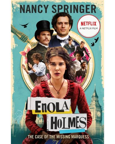 Enola Holmes: The Case of the Missing Marquess (Netflix cover) - 1