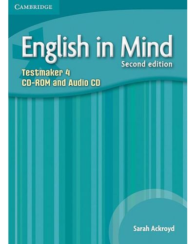 English in Mind Level 4 Testmaker CD-ROM and Audio CD / Английски език - ниво 4: CD с тестове + аудио CD - 1