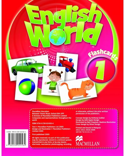 English World 1: Flashcards / Английски език - ниво 1: Флашкарти - 1