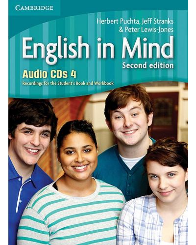 English in Mind Level 4 Audio CDs / Английски език - ниво 4: 4 аудиодиска - 1