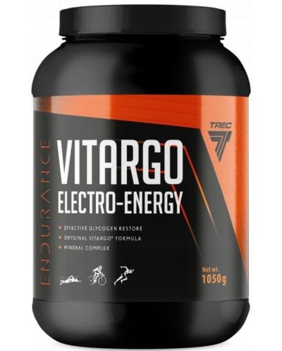 Endurance Vitargo Electro-Energy, портокал, 1050 g, Trec Nutrition - 1