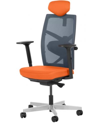 Ергономичен стол Carmen - Fredo, оранжев - 3