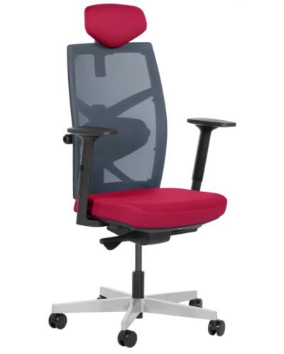 Ергономичен стол Carmen - Fredo, червен - 2