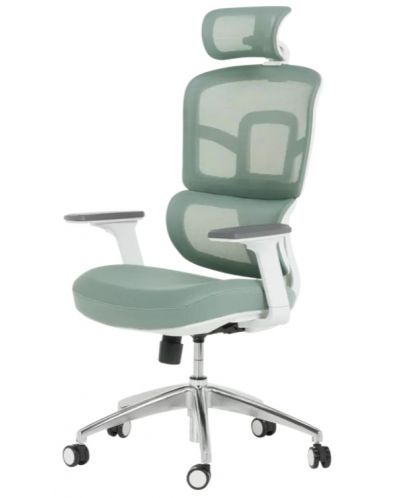 Ергономичен стол Carmen - 7579, зелен - 3