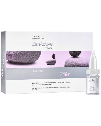 Erayba Zen Active Лосион против косопад Z18r, 12 x 8 ml - 1