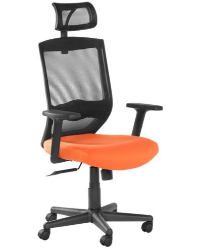 Ергономичен стол Carmen - 7518, оранжев - 2