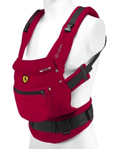 Ергономична раница Cybex - My.GO Ferrari/R. red