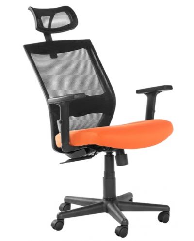 Ергономичен стол Carmen - 7518, оранжев - 4