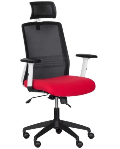 Ергономичен стол Carmen - 7523, червен - 2