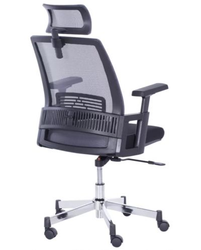 Ергономичен стол Carmen - 7514, графит/черен - 4