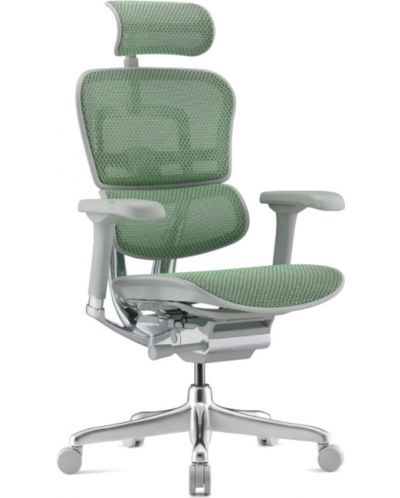 Ергономичен стол Antares ERGOHUMAN ELITE GREY, зелен