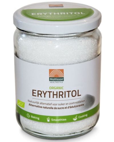 Еритритол Organic, 400 g, Mattisson Healthstyle - 1