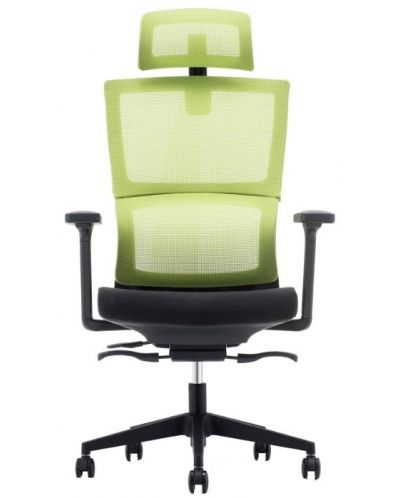 Ергономичен стол RFG - Grove, черен/зелен - 3