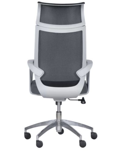 Ергономичен стол Carmen - 7576, сив/черен - 6