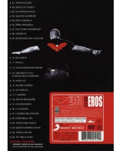 Eros Ramazzotti - 21.00: Eros Live World Tour 2009/2010 (DVD) - 2