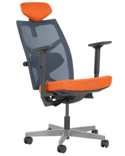 Ергономичен стол Carmen - Fredo, оранжев - 4