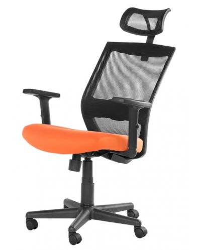 Ергономичен стол Carmen - 7518, оранжев - 6