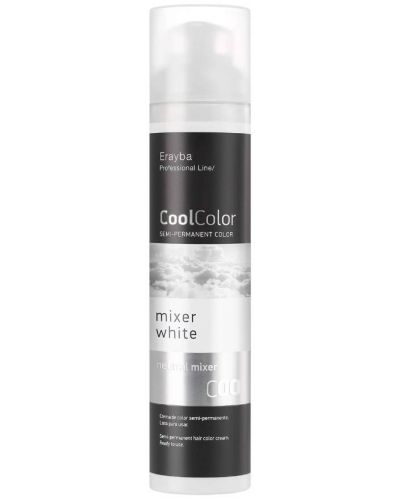 Erayba CoolColor Смесител за пигмент за коса, C00 Mixer White, 100 ml - 1