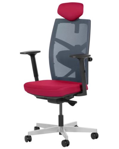 Ергономичен стол Carmen - Fredo, червен - 3