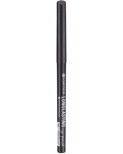 Essence Дълготраен молив за очи Long-lasting, 34 Sparkling Black, 0.28 g - 2