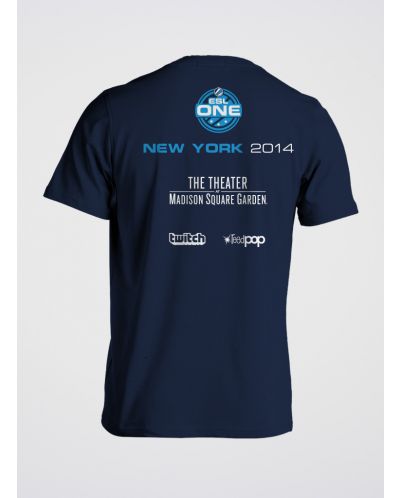 Тениска ESL One New York Eventshirt, черна, размер S - 2