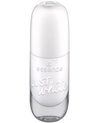 Essence Бързосъхнещ лак за нокти, 33 Just White, 8 ml - 1