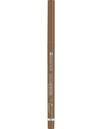 Essence Молив за вежди Micro Precise, 02 Light Brown, 0.05 g - 3