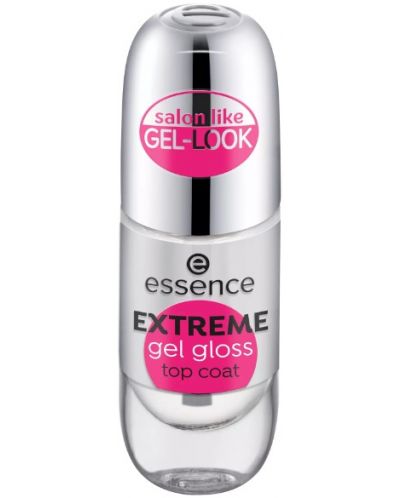 Essence Топ лак за блясък Extreme Gel Gloss, 8 ml - 1
