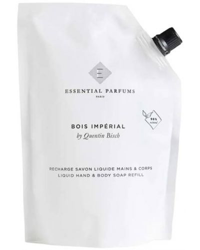 Essential Parfums Течен сапун Bois Imperial by Quentin, пълнител, 500 ml - 1
