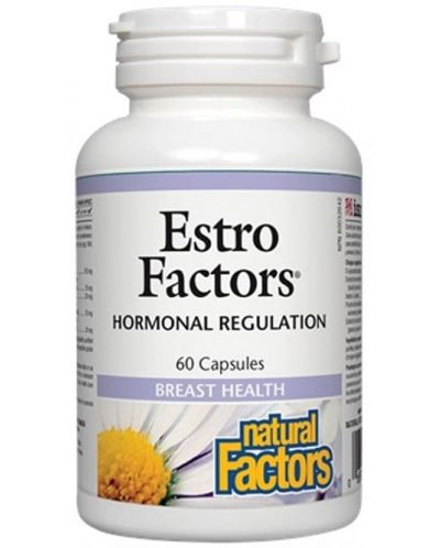 Estro Factors, 60 капсули, Natural Factors - 1