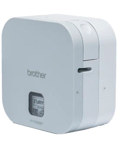 Етикетен принтер Brother - P-touch CUBE PT-P300BT, бял - 2