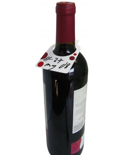 Етикети за бутилки Vin Bouquet - Red and white, 2 x 12 cm - 4