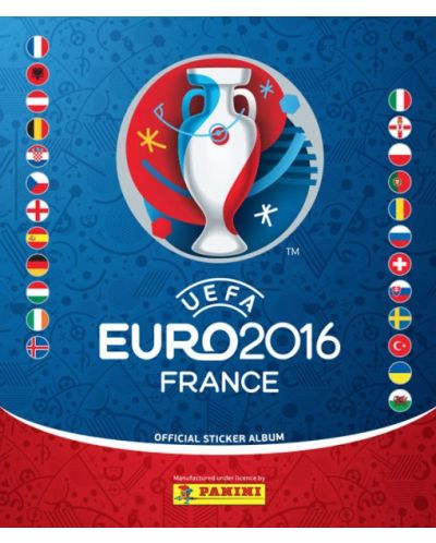 Panini Албум със стикери EURO 2016 - 1