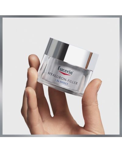 Eucerin Hyaluron-Filler Дневен крем за суха кожа, SPF15, 50 ml - 7