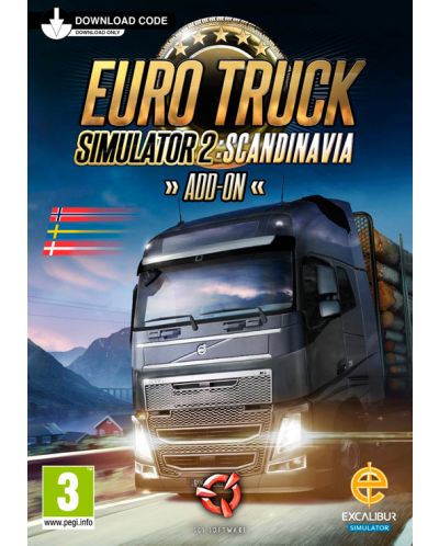 Euro Truck Simulator 2: Scandinavia (PC) - 1