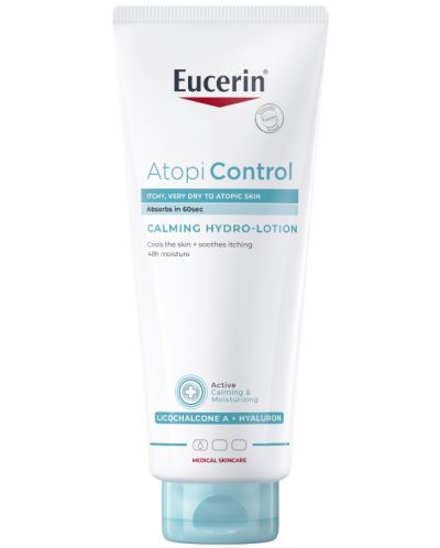 Eucerin AtopiControl Успокояващ хидро-лосион, 400 ml - 1