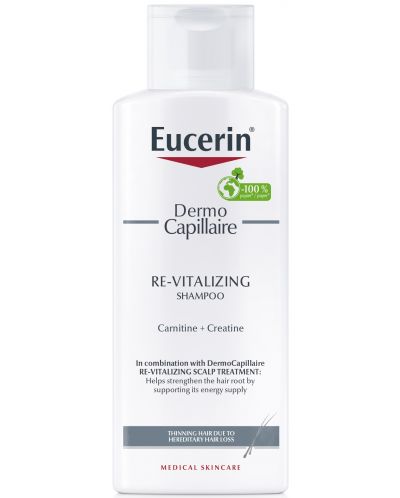 Eucerin DermoCapillaire Ревитализиращ шампоан, 250 ml - 1