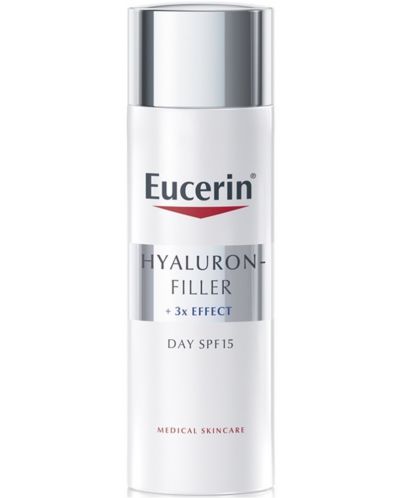 Eucerin Hyaluron-Filler Дневен крем, SPF15, 50 ml - 1