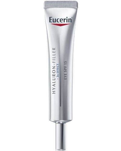 Eucerin Hyaluron-Filler Околоочен крем, SPF15, 15 ml - 1