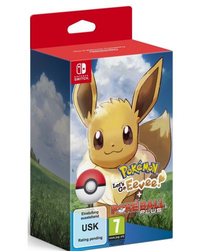 Pokemon: Let's Go! Evee + Poke Ball Plus Bundle (Nintendo Switch) - 1