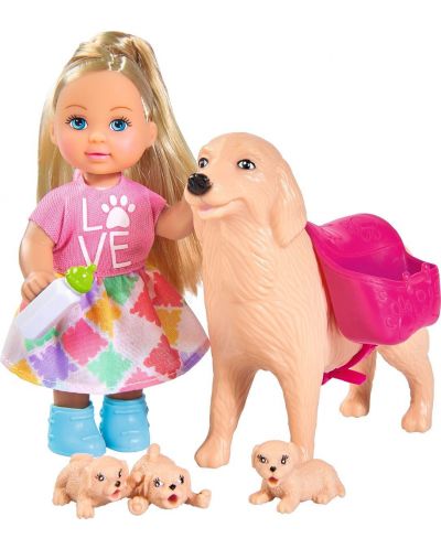 Кукла Simba Toys Evi Love - Еви, с кученца - 1