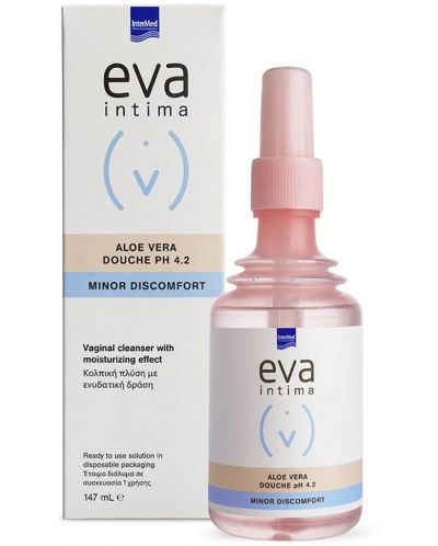 Eva Intima Вагинален душ Aloe Vera pH 4.2, 147 ml, Vittoria Pharma - 1
