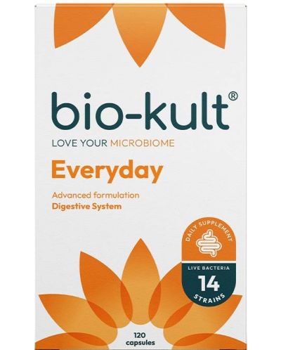 Bio-Kult Everyday Ежедневен пробиотик, 120 капсули, ADM Protexin - 1