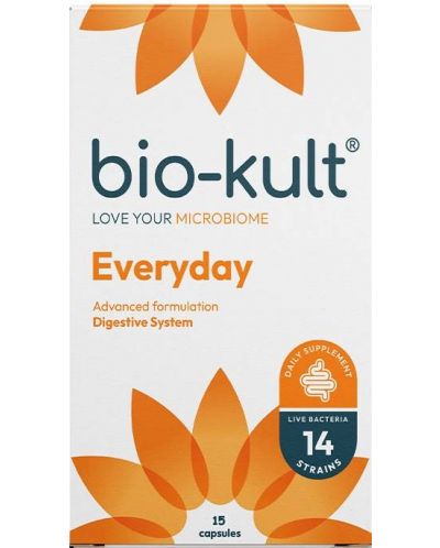 Bio-Kult Everyday Ежедневен пробиотик, 15 капсули, ADM Protexin - 1