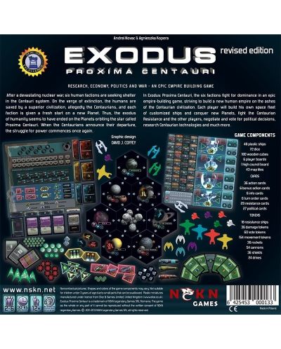 Настолна игра Exodus - Proxima Centauri - 3