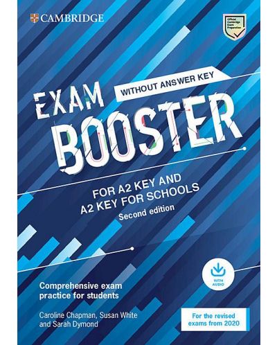 Exam Booster for A2 Key and A2 Key for Schools without Answer Key with Audio for the Revised 2020 Exams - 1